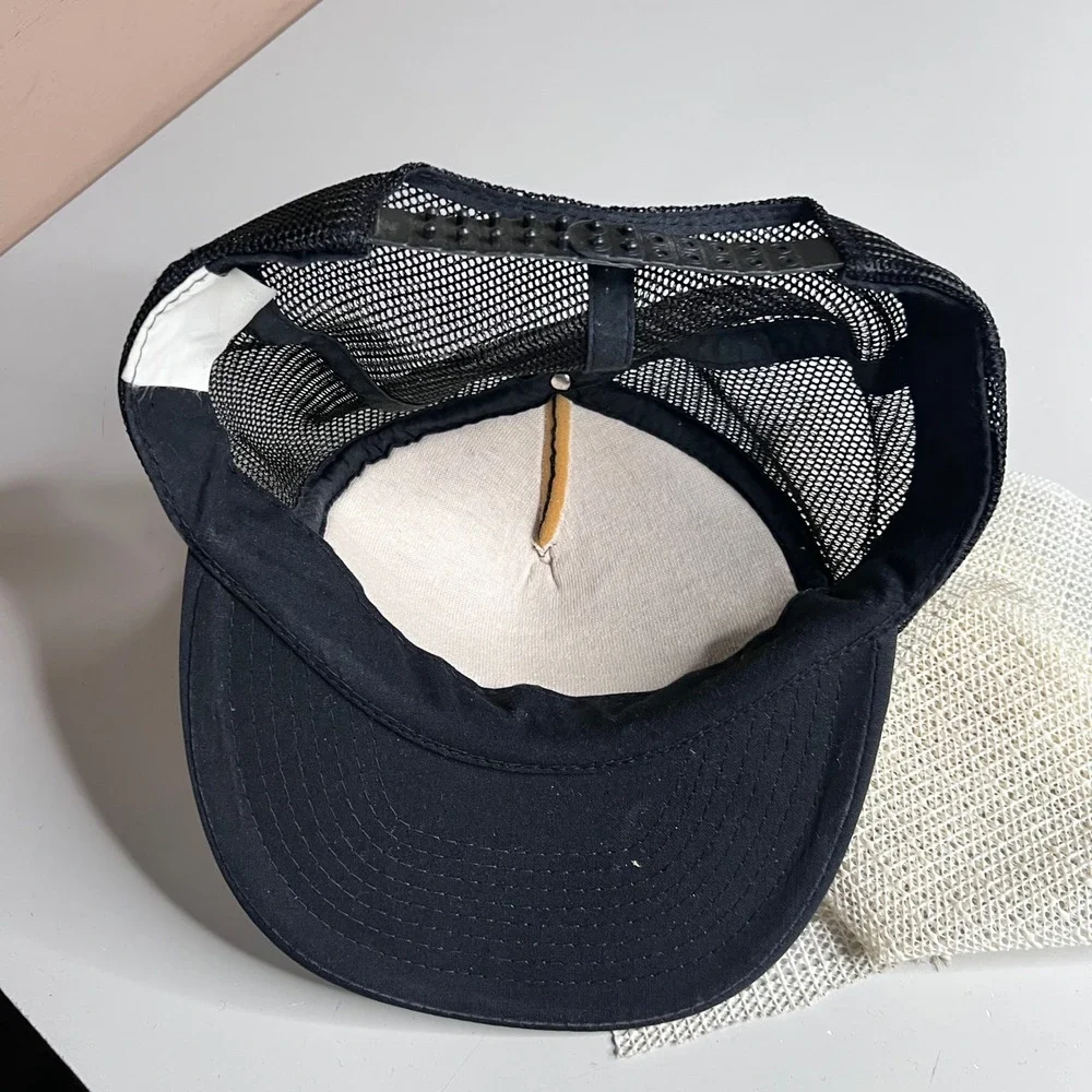 Vintage San Sun Being Ugly Stayed Home Trucker Hat Black Mesh Snapback Cap Humor